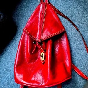 Moroccan hand made leather bag